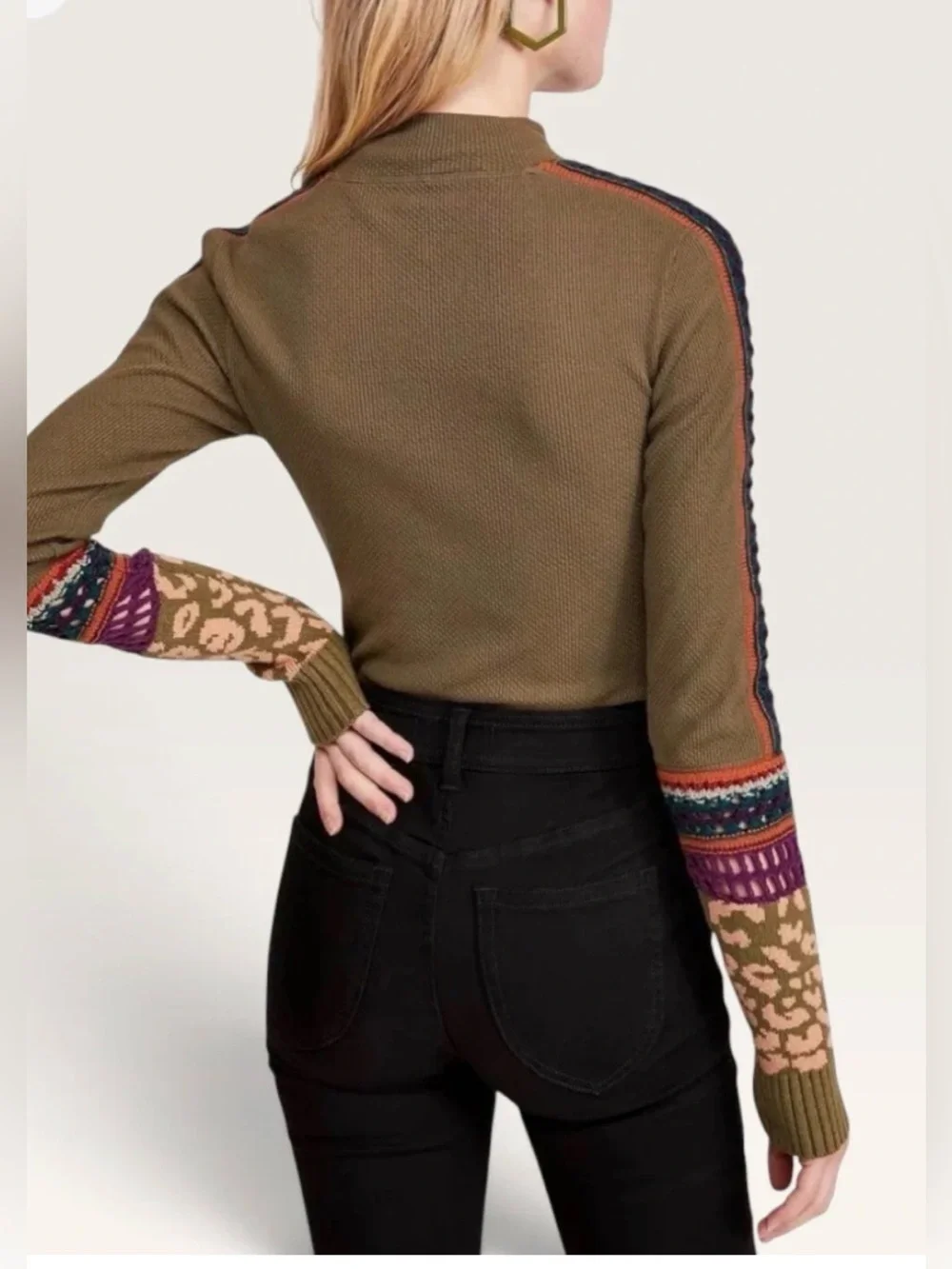 Free People Switch it up cuffed thermal EUC